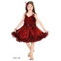 girls fancy red frock