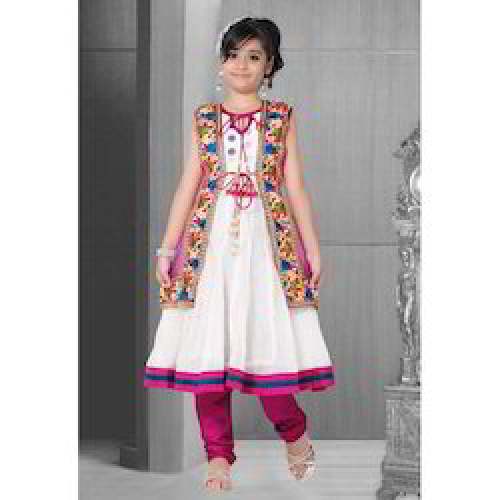 trendy western churidar suit by Real Choice Kids Garments