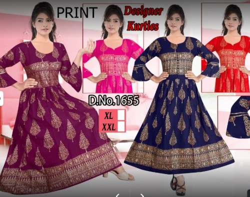 Designer Anarkali Long Kurti in Sawai Madhopur