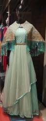 Party Wear Indo Western Gown 