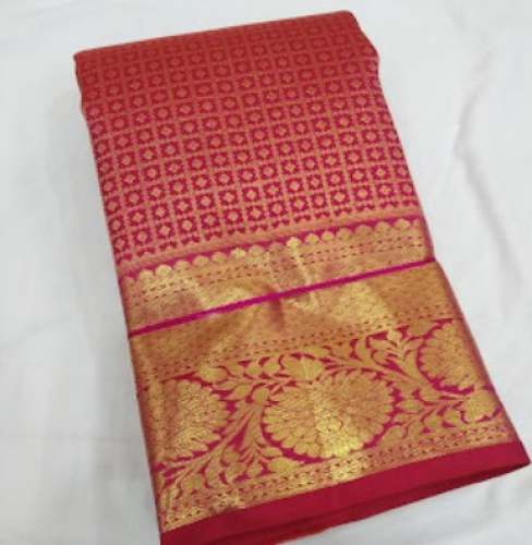 South Indian Bridal Silk Saree from Madanapalle by Janardhana silks