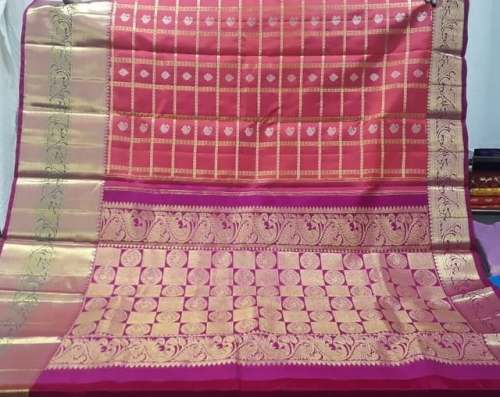 Bridal Kancipuram Pure Silk Saree  by Sri Mallikarjuna Silk Sarees