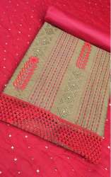 New Arrival of Embroidered Dress Material 