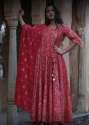 new-collection-angrakha-red-kurti-at-wholesale