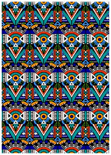 Antique Wax Batik fabrics by Harikrushna Export Textile Industry