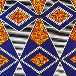 Polyester wax fabrics