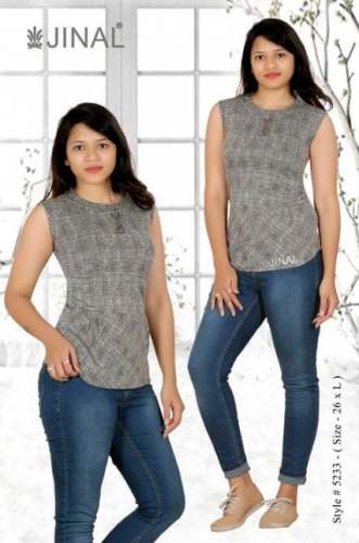 Casual Daily Wear Western Top For Ladies