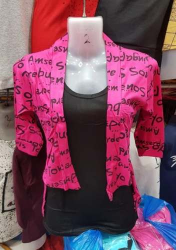 Fancy on sale jacket top