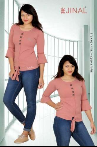 New Rayon Top For Women by Bhoomi Fashion