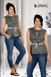 Sleeveless top With Belt For Women