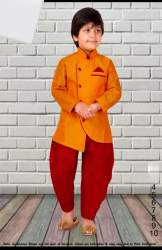 Kids Boys Dhoti Kurta Set 