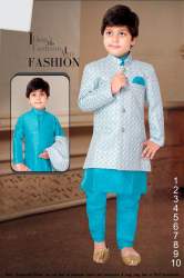 Kids Boys Double Layered Kurta