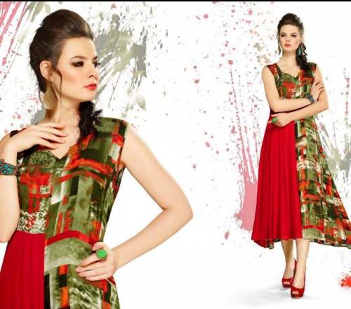 New Collection Fancy Long Kurti For Women by Divine Girl