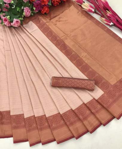 Best Collection of copper Jari Silk Saree
