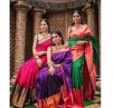 Latest Arrival of Soft Silk Jacquard Saree thumb 4