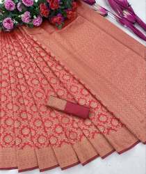 Latest Trendy Jacquard Silk Saree