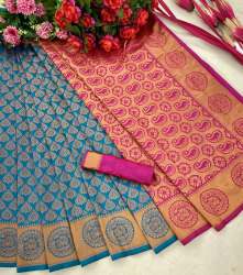 Light Weighted Designer Silk Saree 