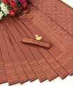 traditional-indian-copper-jari-saree