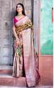 Beige Color Kalamkari Sarees. thumb 2