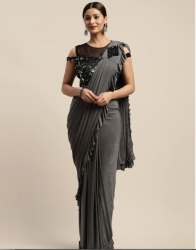 Fancy Ready To Wear Saree With Blouse 