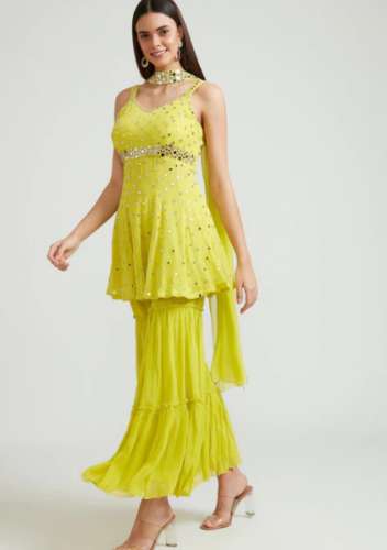 Ladies anarkali suit set 