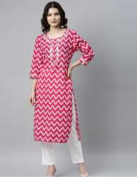 Ladies cotton Kurtis 