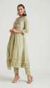 Pista Color Cotton Fabric Kurtis Set  thumb 2