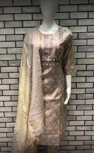 Party Wear Readymade 3pcs Kurti Set 