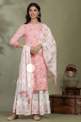 Nav Jyoti Collection Presents Sharara Kurti 