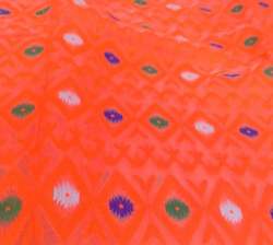 New Collection Orange Saree For Women