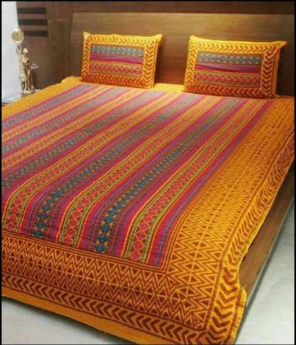 Buy Cotton Printed BedSheet At Wholesale Rate by Kavya Collection