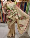 light-beige-hand-painted-tussar-silk-saree