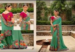 New Collection Border Work Saree For Women