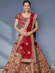 New Collection Red Embroidery Lehenga Choli 