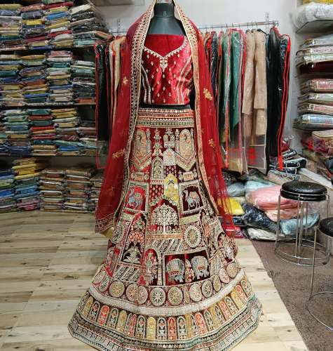 Royal Bridal Lehenga by Mangalam Muhurat by Mangalam Muhurat