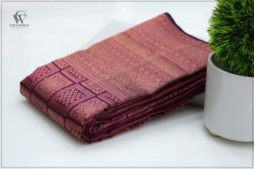 New Arrival Kanchipuarm Brocade Silk Saree 