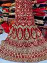 new-collection-red-embroidery-work-lehenga-choli