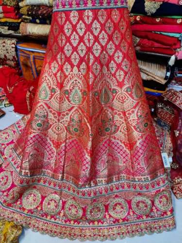 New Fancy Collection Peach Lehenga Choli by Rupa Saree Sansar