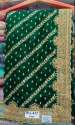 stone-work-embroidery-dark-green-saree