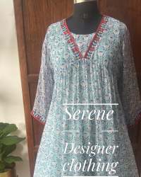 Fancy Cotton Printed Kurti 