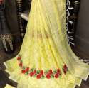 new-lemon-yellow-work-saree-for-ladies