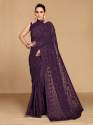 georgette-net-embroidered-saree
