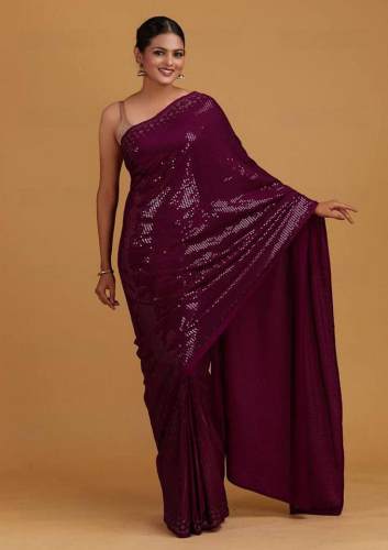 Buy Magenta Wine Banarasi Silk Woven Saree by TASARIKA at Ogaan Market  Online Shopping Site