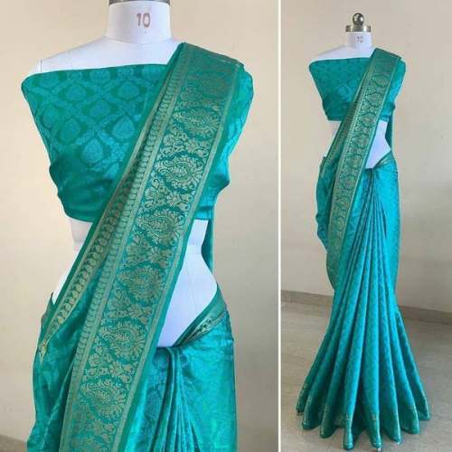 Unique Sana Silk Jacquard Saree by Stachis Fashion Hub