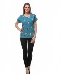 Ladies Regular Wear Printed Top