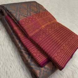 Bridal Silk Pure Kanjipuram kanjipattu Saree