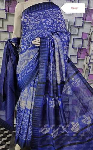 New Ikkat Handloom Saree At Wholesale Price by Rahi fabric