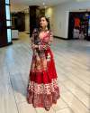 Attractive Butter Silk Mirror Work Lehenga Choli  thumb 2