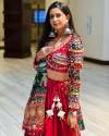 Attractive Butter Silk Mirror Work Lehenga Choli  thumb 4