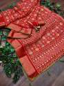 Banarasi Soft Cotton Patola Print Saree